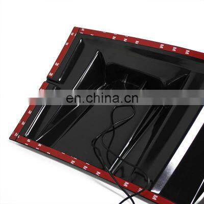 4x4 Matte Black Top Cover Front Car Roof Top Spoiler Light for MItsubishi Triton L200 2019 2020 2021 photo-4