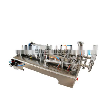 G2WG ointment filling machine hopper paste filler machine semi auto filling double heads cylinders piston filler  price