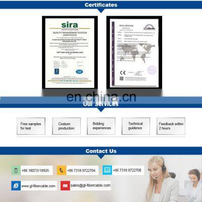 China Single Mode Anti-rodent 2 Core Hybrid Fiber Optic Cable photo-5