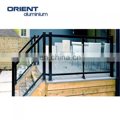 Customized glass balustrade price per metre