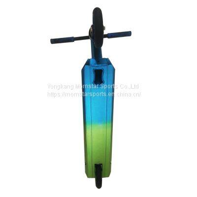 Professional Customized Fade Colors Kick Stunt Pro Scooter With Alu 6061 Core PU Cast Wheel photo-2