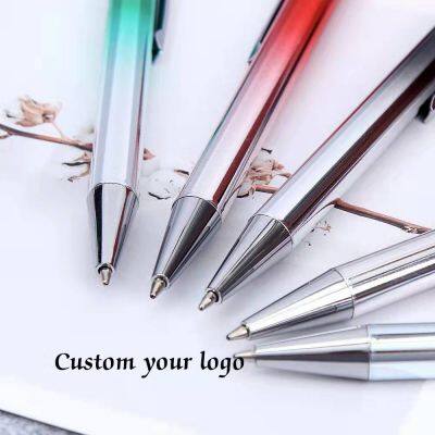 Professional Manufacture Luxury Promotional Ball Pen Colorful Metal Ballpoint Custom Pen With Logo Pen photo-3