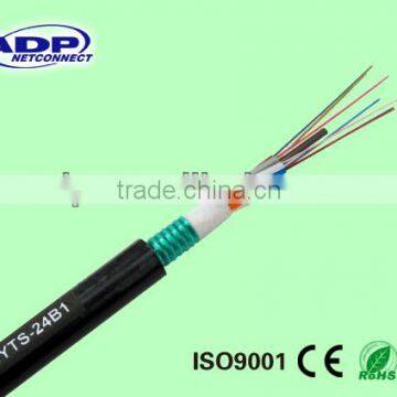 6 core fiber optic cable GYTS