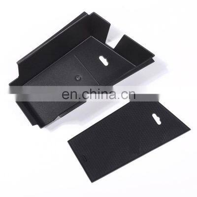 For BMW X1 F48 2016 2017 Car-Styling Plastic Armrest Storage Box Phone Tray Car Auto Accessories for Left Hand Driver photo-3