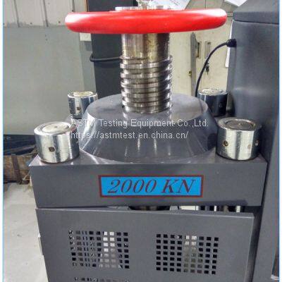 2000kN Digital Display Concrete Compressive Strength Testing Machine YES-2000 photo-4