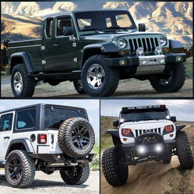 Offroad Light Accessories 4x4 5 Inch Car Bumper Flush Mount LED Pods Combo Beam Cube Light for Jeep Ford Off Road Truck photo-2