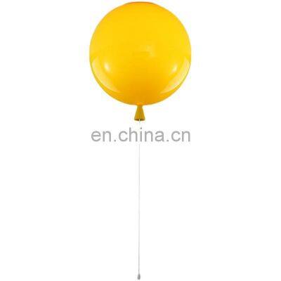 Modern Simple Home Decor Ceiling Light Kids Room Small LED Round Balloon Ceiling Light