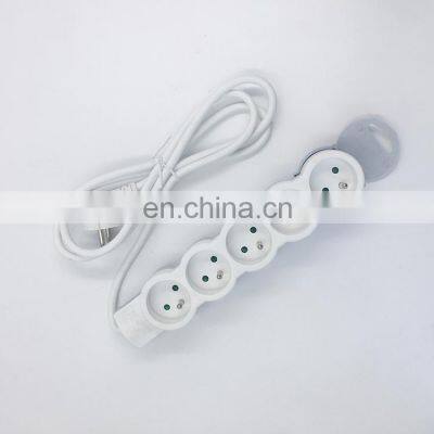 Cable D'extension Avec Interrupteur Francais Prises Mural Multiples Changer 5 Voies photo-5