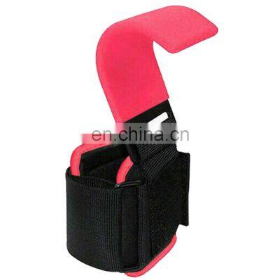 OEM Weight Lifting grips Heavy Duty Hooks Alternative Power Lifting Hooks Best for Deadlifts Adjustable Wrist Wrap