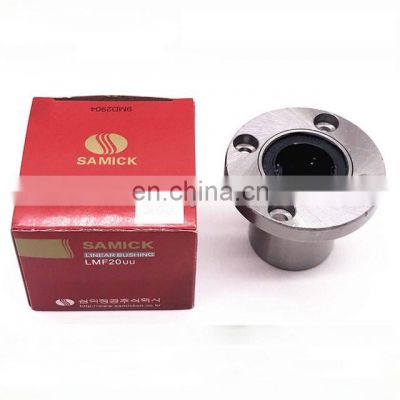 Korea Samick linear bearing LMF20UU Linear Motion Ball Bearing LMF20 Slide Bushing LMF20UU