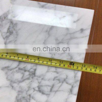 Chinese Cheap White Marble Flooring Slab Tiles Price Design