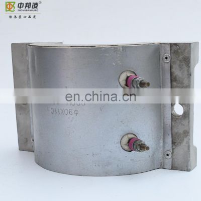 380V 50HZ Casting Aluminum Band Heater With Air Cooling Protective Cover