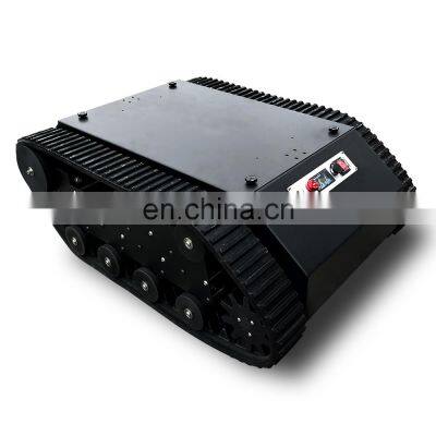 TinS-8H industrial smart steel tracked undercarriage crawler off road vehicle track chassis robot