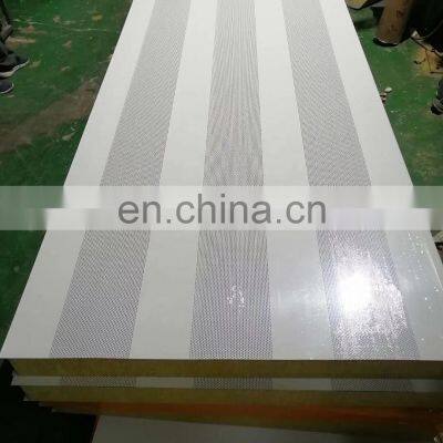 50mm 75mm EPS Sandwich Wall & Roof Panel Rock Wool Sandwich Panel Low Cost Building Materials for Prefab House photo-4