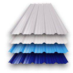 High quality galvanized colour coated corrugated steel roofing sheet metal tin roofing prices low slope roofing