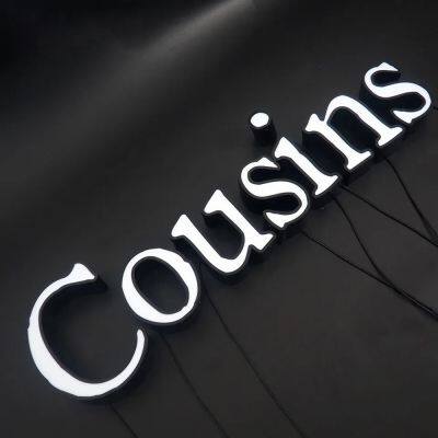 Led Logo Sign Custom Business Signs 3D LED Signage Advertising Acrylic Letters