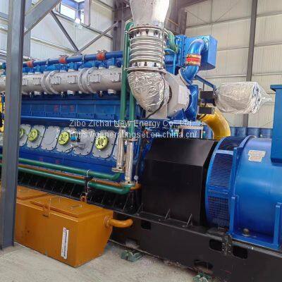 Multi-Gas Generating Solution Provider 10.5kv Biomass Gas Power Generators Set photo-3