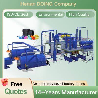 Plastic to Fuel Recycling Pyrolysis Machine 100kg to 50 Tons Waste PP/PA/ABS/aluminum Plastics Pyrolysis Machine photo-5