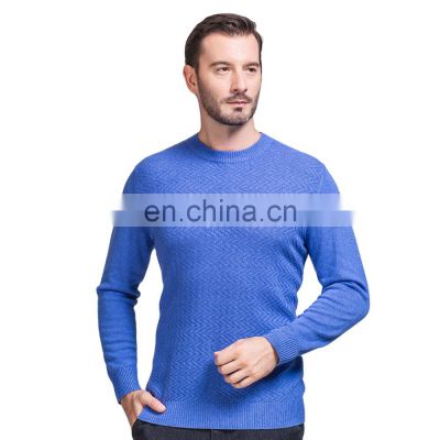 Custom Manufacturer's Custom Manufacturer's Men's Winter Wool Knitted Pullover Casual Crew Neck Sweater