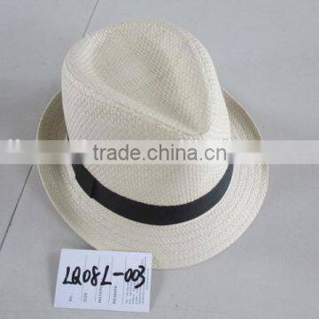 2016 New Straw Hats Cheap Fedora Hat For Girls photo-2