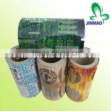 Heat seal plastic bags roll film packing