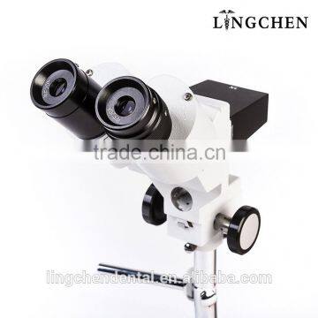 Guangzhou Lingchen CE approval portable led dentist use dental microscope prices