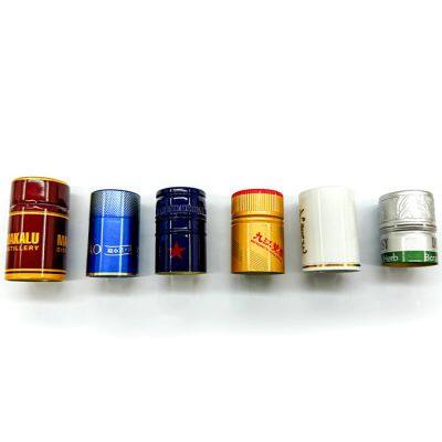 PP/ROPP Aluminum Red Wine Bottle Cap