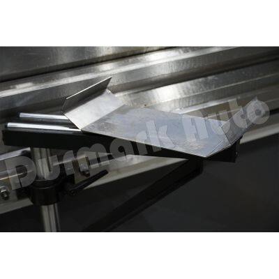 High Accuracy Manufacture 80t/2500 PSH CNC Hydraulic Servo Press Brake for Sheet Metal photo-4