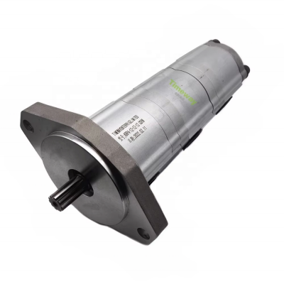 Hydraulic Gear Pump KRP4-12-12-12 Triple Pump Gear Oil Pump Customizable High Quality photo-2