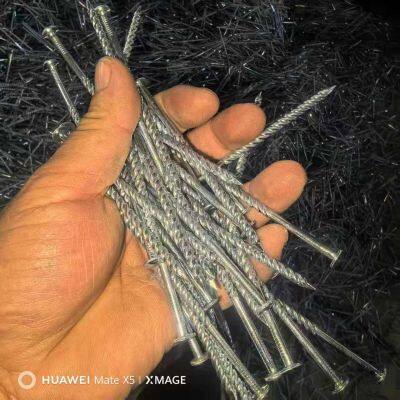Hot-Dipped Galvanized IBR Roofing Nails - 1000pcs per Case