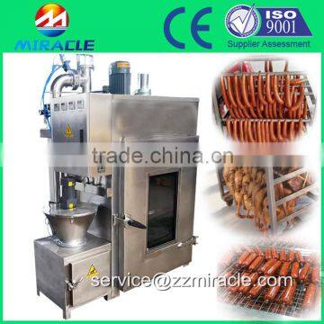 Meat colorful smoker, smoker machine of meat and chicken, smoker on sale in Christmas day