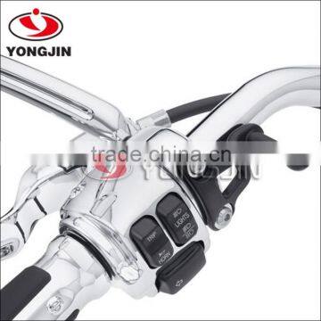 Moto Handlebar Mounted Cell Phone Holder Cruiser Chopper for Harley Davidson photo-3