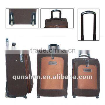 new Pu trolley luggage case bag