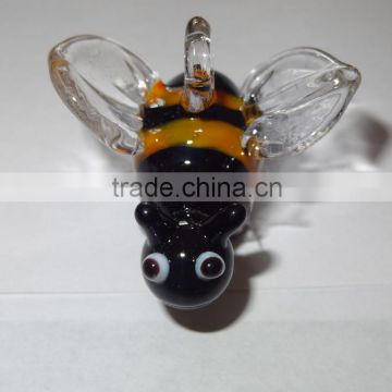 colored glass honeybee