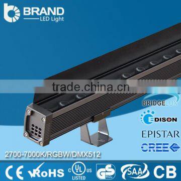 Outdoor 60w high power dmx rgb linear led wall washer 4ft led wall washer