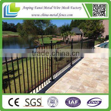 Powder coated hot galvanized cheap safety swimming pool fence