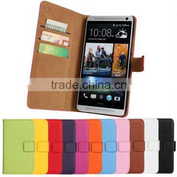 For HTC One Max T6 cover Colorful Wallet leather case