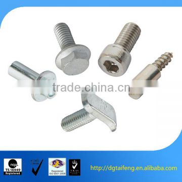 galvanized steel custom knurled pins