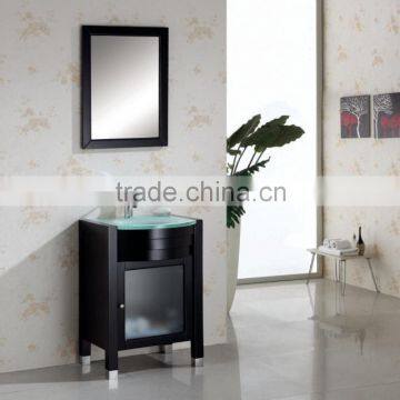 Tempered Glass Basin Bathroom Cabinet X037