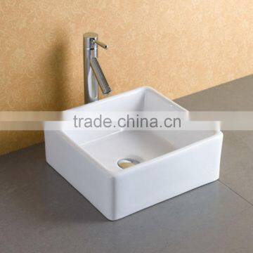 Modern Hand Wash Rectangular Ceramic Art Sink