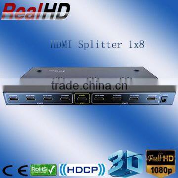 HDMI mini Splitter 1x8 for cartoon tv