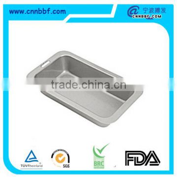 Chinese manufacture non stick carbon steel loaf pan bread pan