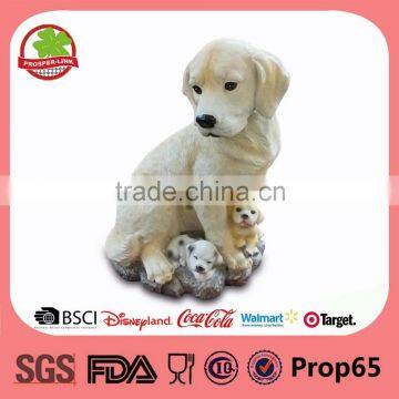 Wholesale Resin Dog Statues Cute Craft