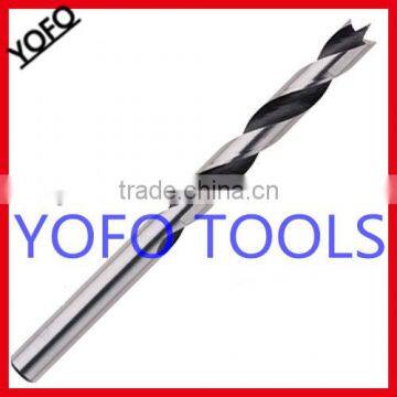 3 Point ,HSS Brad Point Drill For Wood drilling bit