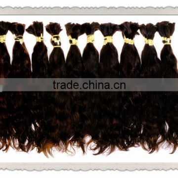 top quality 100 %human curly hair bulk