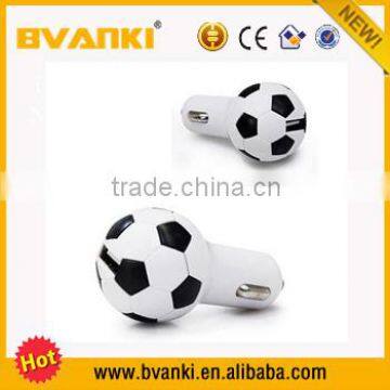 Hot Sale New Products Mobile Accessories Mini Brazil World Cup Unique of Design Football Car Charger photo-2
