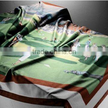 2014 new 100% polyester fleece blanket made in china