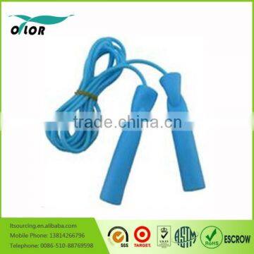 School Smart Champion Sports Nylon Jump Rope with PVC Handles