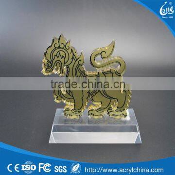 New fashion customized creative acrylic award stand /acrylic trophy