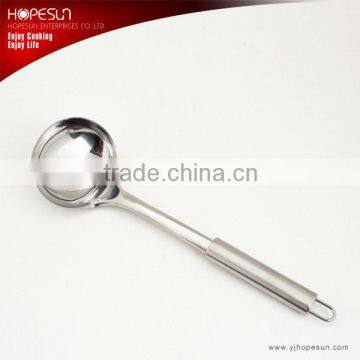 High grade cooking tools best stainless steel cooking ladle with PP handle